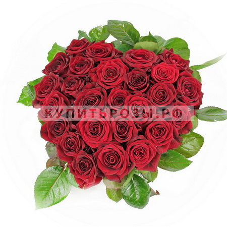 Сердце из роз Феникс купить в Москве недорого